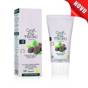 Prirodna pasta za zube za decu (2–6 godina) sa ekstraktom crnog duda – 60 ml